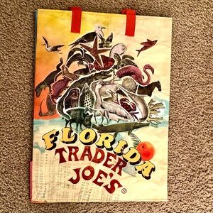 Trader Joe’s Florida Reusable Shopping Tote Bag NWT